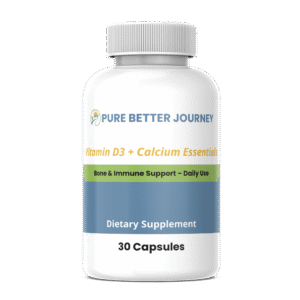 Vitamin D3 + Calcium Essentials - 30 Capsules